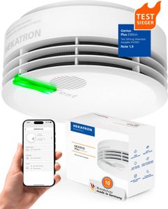 Hekatron Genius Plus Edition – Rauchmelder 10 Jahre Batterie, Menge:1er Set Hekatron Genius Plus Edition – Rauchmelder 10 Jahre Batterie, Menge:1er Set