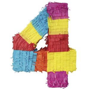 Piñata Zahl 4