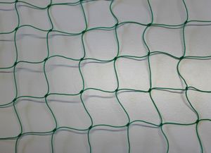 PieloBa Ballnetz Höhe 5,00 m Länge 30,00 m grün Ballfangnetz Fangnetz Fußballnetz Netz