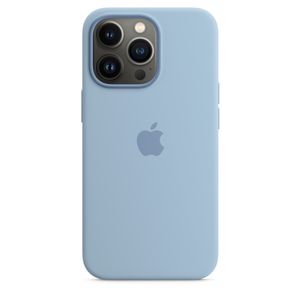 Apple Silikon Case iPhone 13 Pro      bu  mit Magsafe, dunstblau