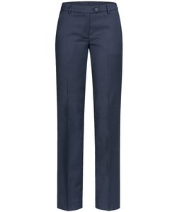 Greiff Corporate Wear Modern with 37.5® Damen Business-Hose Regular Fit Schurwollmix Stretch ® Dunkelblau 50