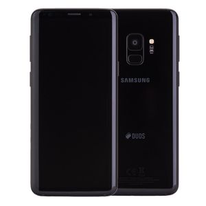 Samsung Galaxy S9 SM-G960F 64GB Dual Sim - B-Ware / OVP, Farbe:schwarz