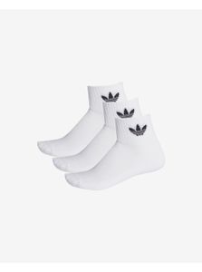 Set aus drei Paar Socken in weiß adidas Originals -  46-48