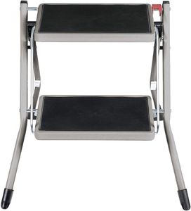 Kovová skladacia stolička Rebrík protišmykový 2 stupňový rebrík Rebrík pre domácnosť