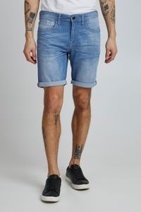 11 Project PRNias Herren Jeans Shorts Kurze Denim Hose mit Gürtelschlaufen 5-Pocket-Look Regular Fit