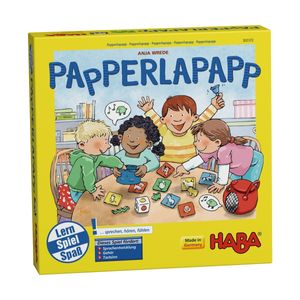 HABA Papperlapapp, naučná hra, sluchová hra, poslechová hra, dětské hry, hra, hračka, 302372
