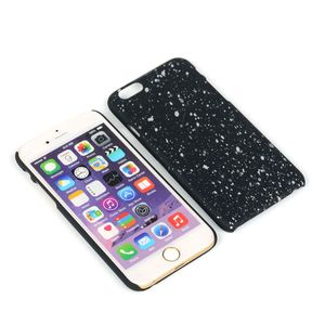 Handy Hülle Schutz Case Bumper Schale für Apple iPhone 6 Plus 3D Sterne Weiß