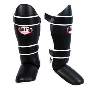 Ali’s Fightgear SHIN PRO Schienbeinschoner – Schwarz – Größe XL – Für Kickboxen, Muay Thai & Kampfsport – Optimale Sicherheit & Komfort Ali’s Fightgear SHIN PRO Schienbeinschoner – Schwarz – Größe XL – Für Kickboxen, Muay Thai & Kampfsport – Optimale Sicherheit & Komfort