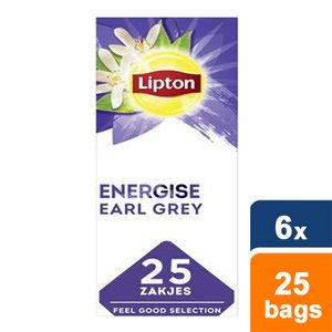 Lipton - Feel Good Selection Earl Grey Tee - 6x 25 Teebeutel
