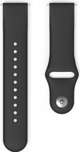 Silikon-Wechselarmband für Fitbit Versa2/Versa/Versa Lite, schwarz, univ. (00086230)
