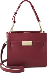 TOMMY HILFIGER TH HERITAGE MINI SATCHEL Burgunder