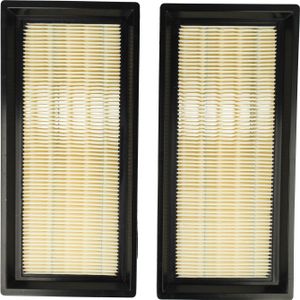 vhbw Filterset 2x Staubsaugerfilter kompatibel mit Nilfisk Attix 30-21 XC 230V 50HZ DK, 30 Staubsauger - Hauptfilter