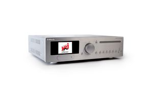 Block CVR-200 Netzwerk DVD-Kompaktanlage, 100 Watt RMS, Dolby Digital / DTS, Internetradio, CD, DVD, MP3, Blu-ray, WLAN, USB, HDMI, Ethernet, UPnP, DLNA-zertifiziert, Smartphone-Steuerung, Bluetooth