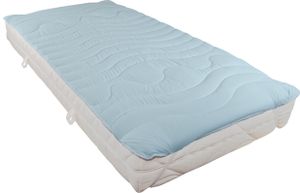 BeCo Sommer-Winter Unterbett 2 in 1 Matratzenauflage, kuschelweich und angenehm kühlend - Größe: 100 x 200 cm