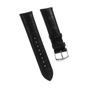 Festina Herren Uhrenarmband 22mm Leder-Band schwarz für Festina F16823 F16822 UFA16823/S