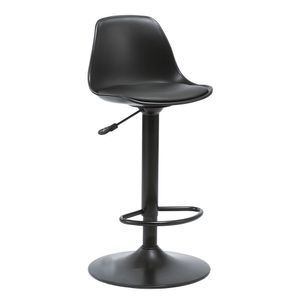 KONDELA Barová židle Dobby - Černá