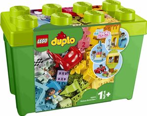 LEGO 10914 DUPLO Deluxe Steinebox, Lernspielzeug, Steine und Aufbewahrungsbox