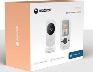MOTOROLA 505537471008 MOTOROLA VM481 Dětská chůvička bílá