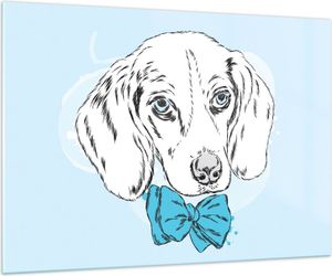 Bilder auf glas - Hund Labrador Auge Portrait - 100x70cm - Glasbilder - Wandbilder - Kunstdruck - zum Aufhängen bereit - Wanddekoration aus Glas - Glas Bilder - Wandbild auf Glas - GAA100x70-3114