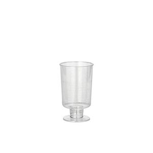 20 Stiel-Gläser für Schnaps, PS 4 cl Ø 3,8 cm · 6,3 cm glasklar einteilig