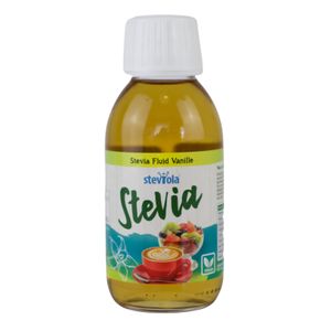 Steviola® Stevia Fluid Vanille 125ml | Flavour Drops | vegan | flüssige Süße | Stevia Tropfen | Zuckerersatz | kalorienarm | flüssiges Stevia