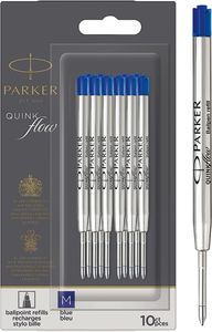 PARKER Kugelschreiber-Großraummine QUINKflow 10er Blister blau