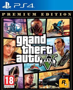 GTA 5 Grand Theft Auto V Premium Edition (PS4)