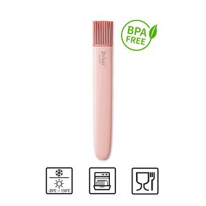 Design Backpinsel Silikonpinsel Küchenpinsel Bratenpinsel Kochpinsel Grillpinsel 1x Silikonpinsel Rosa