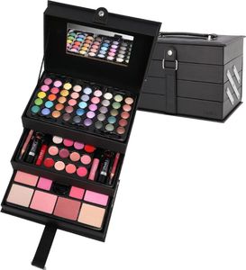 Beauty Case Schminkkoffer Make up Set Kosmetik Vegan in Leder Optik