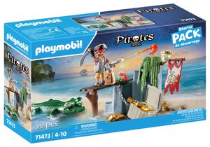 PLAYMOBIL Pirates 71473 Pirat mit Alligator