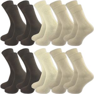 10 Paar Damen & Herren  Socken aus 100% Baumwolle | Businesssocken | ohne drückende Naht | venenfreundlicher Komfortbund