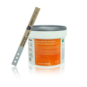 BAUDER® LIQUITEC Polyurethan| 6,0 kg/Eimer - Farbe: fenstergrau ca. RAL 7040