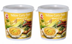 Doppelpack COCK Gelbe Currypaste (2x 400g) | Yellow Curry Paste