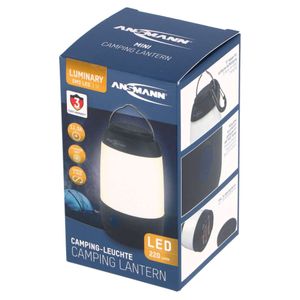 ANSMANN Mini LED Campingleuchte Camping Laterne dimmbar inkl. 3x AAA Batterien