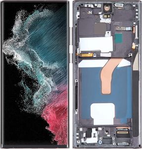 LCD displej a dotykové sklo, náhradní displej pro Samsung Galaxy S22 Ultra 5G SM-S908B SM-S908B/DS OLED rám, náhradní díly pro smartphone