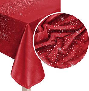 Red Velvet Shiny Scoops 140X220