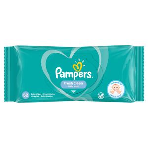 Pampers, Fresh Clean, Chusteczki nawilżane, 52 sztuki (PRODUKT Z NIEMIEC)