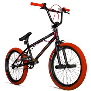 Bergsteiger Halifax 20 Zoll BMX, 360° Rotor-System, Freestyle, 2 Stahl Pegs, Kettenschutz, Freilauf