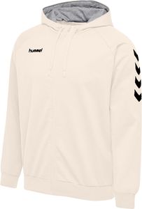 Hummel HMLGO KIDS Baumwolle ZIP HOODIE - EGRET MELANGE - 164 Hummel HMLGO KIDS Baumwolle ZIP HOODIE - EGRET MELANGE - 164
