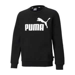 PUMA Essentials Big Logo Crew Fleece-Sweatshirt Jungen puma black 152