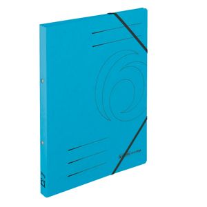 Herlitz Ringhefter A4 Quality Karton, Farbe:hellblau