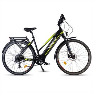 Urbanbiker Viena Trekking E-Bike 28" 720Wh Akku, Unisex E-Trekkingbike 250W Motor, 140km Reichweite | Farbe:gelb