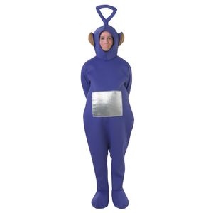 Teletubbies - Kostüm ‘” ’'Tinky Winky'“ - Herren/Damen Unisex BN4819 (Standardgröße) (Blau)