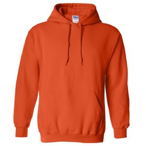 plain orange sweatshirt