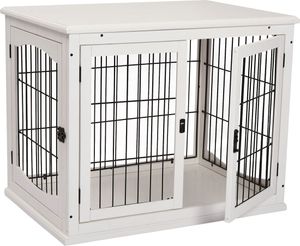 Klietka pre zvieratá D02-040WT, prepravný box pre psy, 58,5 x 81 x 66 cm