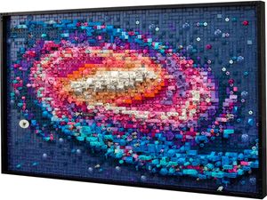 LEGO Art Die Milchstraßen-Galaxie, Wanddeko, Geschenk für Weltraum- und Astronomie-Fans, Bauset für Erwachsene, kreative Aktivität für Kunst- und Designliebhaber, Wandkunst fürs Wohnzimmer 31212