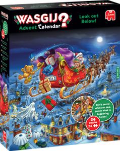 Jumbo Spiele 1110101658 Wasgij? Adventskalender Vorsicht da unten!