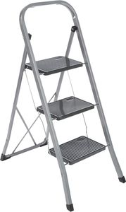 Skladací rebrík 3 stupne do 150 kg Rebrík pre domácnosť Rebrík Skladací rebrík
