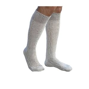 Trachten Damen und Herren Trachtenstrümpfe Trachtensocken Gr. 46 Warme Socken Strümpfe Kniebundstrümpfe