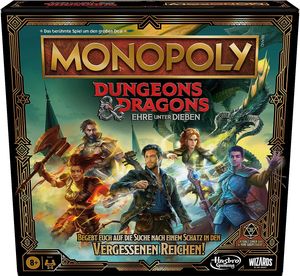 Hasbro - Monopoly Dungeons and Dragons: Ehre unter Dieben Brettspiel Gesellschaftsspiel